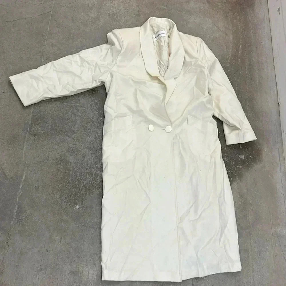 Vintage double breastead light wool  coat holt‎ renfrew